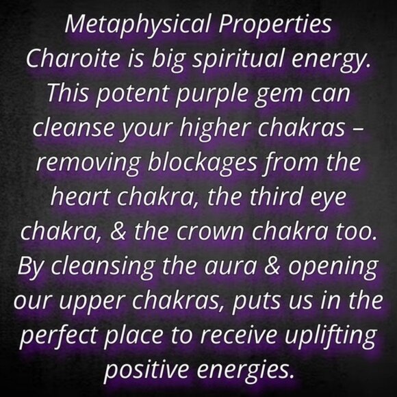 Learn About Charoite 💜 - Picture 10 of 16